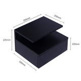 Levede 2x Bedside Tables Side Table Black-2006733164449501186