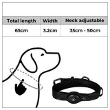 PaWz Bluetooth Pet Tracker Collar Dog Black-2006732996572483586