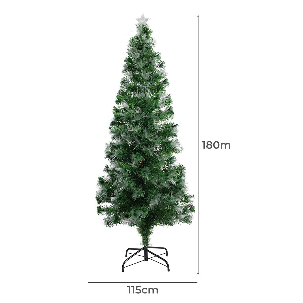 SANTACO Christmas Tree Fibre Optic 1.8M-2018816893397372930