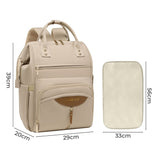 Mummy Backpack Nappy Diaper Bag Baby Travel Changing - Front View