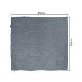 DreamZ Cooling Blanket Summer Quilt 210x210cm - Front View