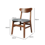 Levede 2xDining Chairs Kitchen Chair Brown 2Pack-2018816901869867010