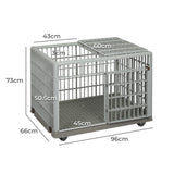 PaWz Dog Crate Pet Kennel Indoor Sturdy Large-2018816865366839298
