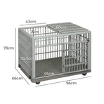 PaWz Dog Crate Pet Kennel Indoor Sturdy Large-2018816865366839298