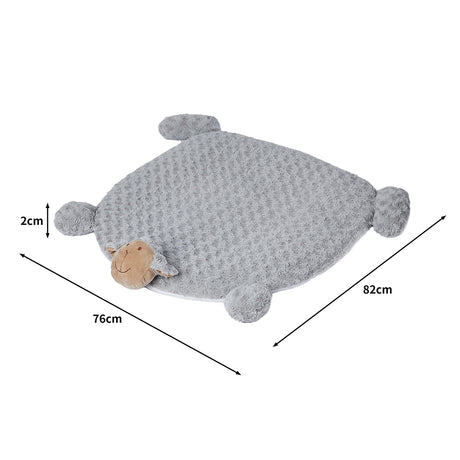 PaWz Pet Bed Cat Calming Bed Dog Squeaky M Grey Medium-2018816657266446338