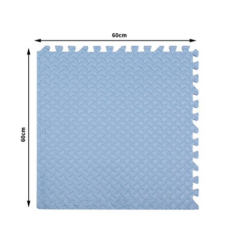Bopeep EVA Foam Kids Play Mat Floor Blue-2006733205356548098