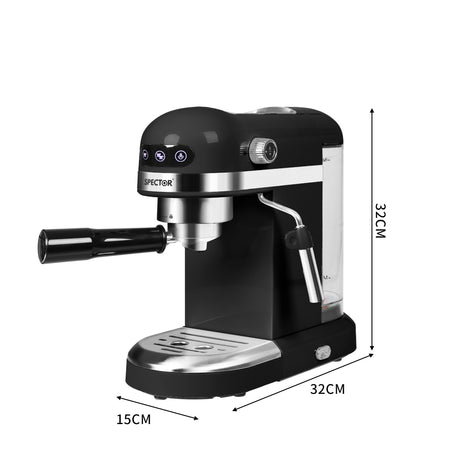 Spector Coffee Maker Machine Espresso Black-2018816889995792386