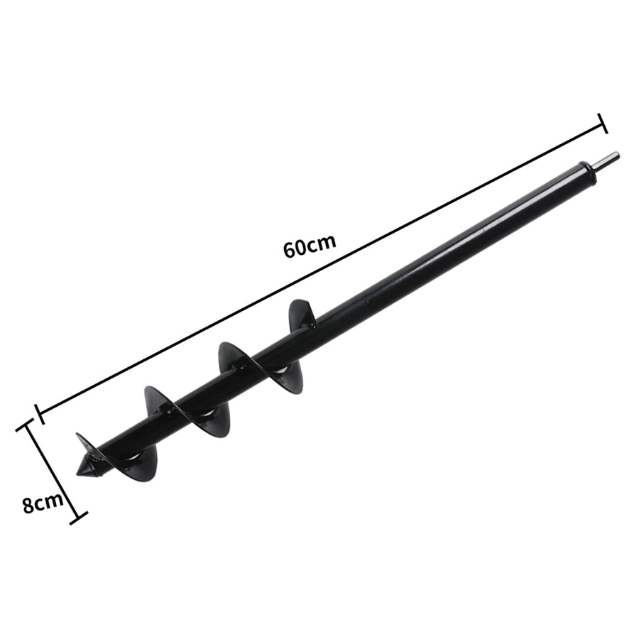 Traderight Garden Auger Post Hole Digger Large-2018816620776001538