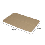 PaWz 2 Pcs 120x180 cm Reusable Waterproof KING - Front View