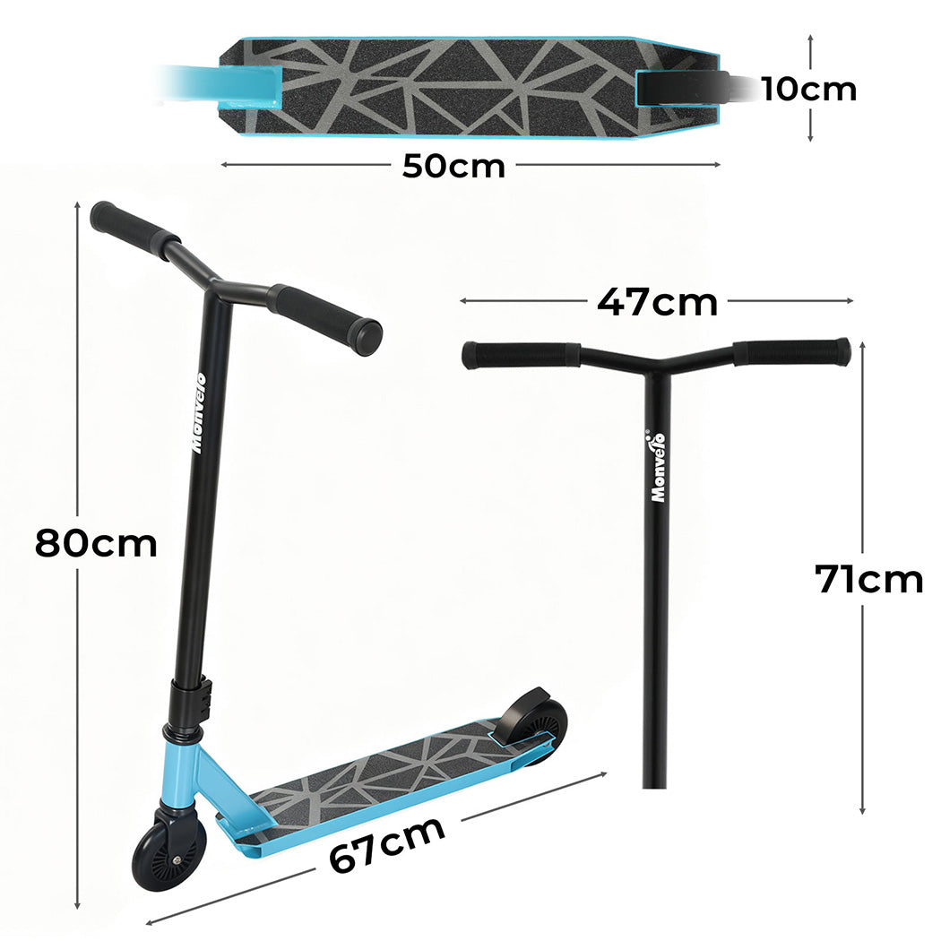 Monvelo Stunt Scooter for Kids Freestyle Trick Ride-2006732791684927490