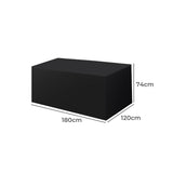 Marlow Outdoor Furniture Cover Garden Black 180CM-2006733110540111874