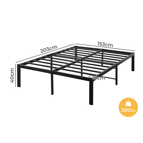 Levede Metal Bed Frame Heavy Duty Storage Space-2006732835452489730