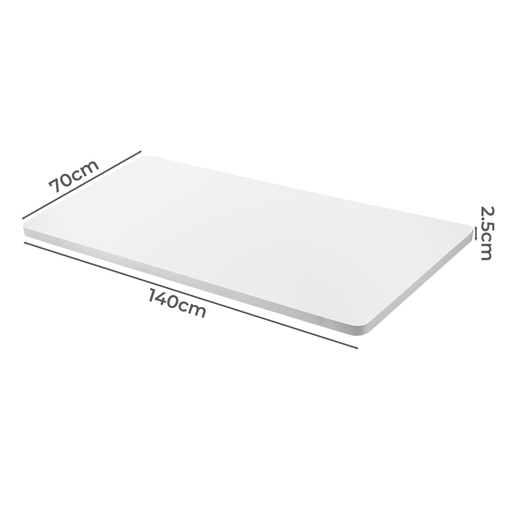 Levede Desktop For Motorised Adjustable Black 140X70CM White-2018816898417954818