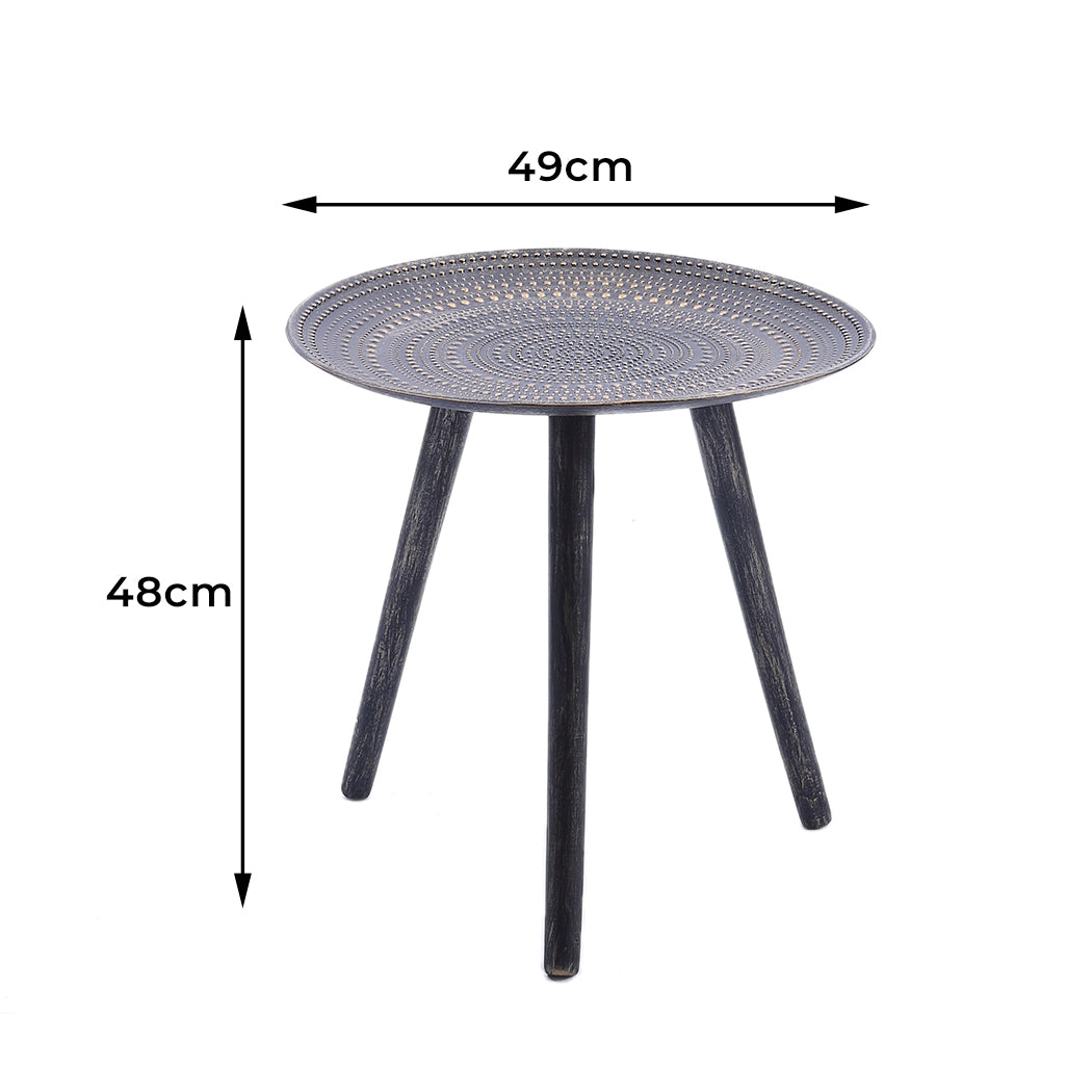 Levede Side Table Coffee Bedside End Bronze-2018816767928963074