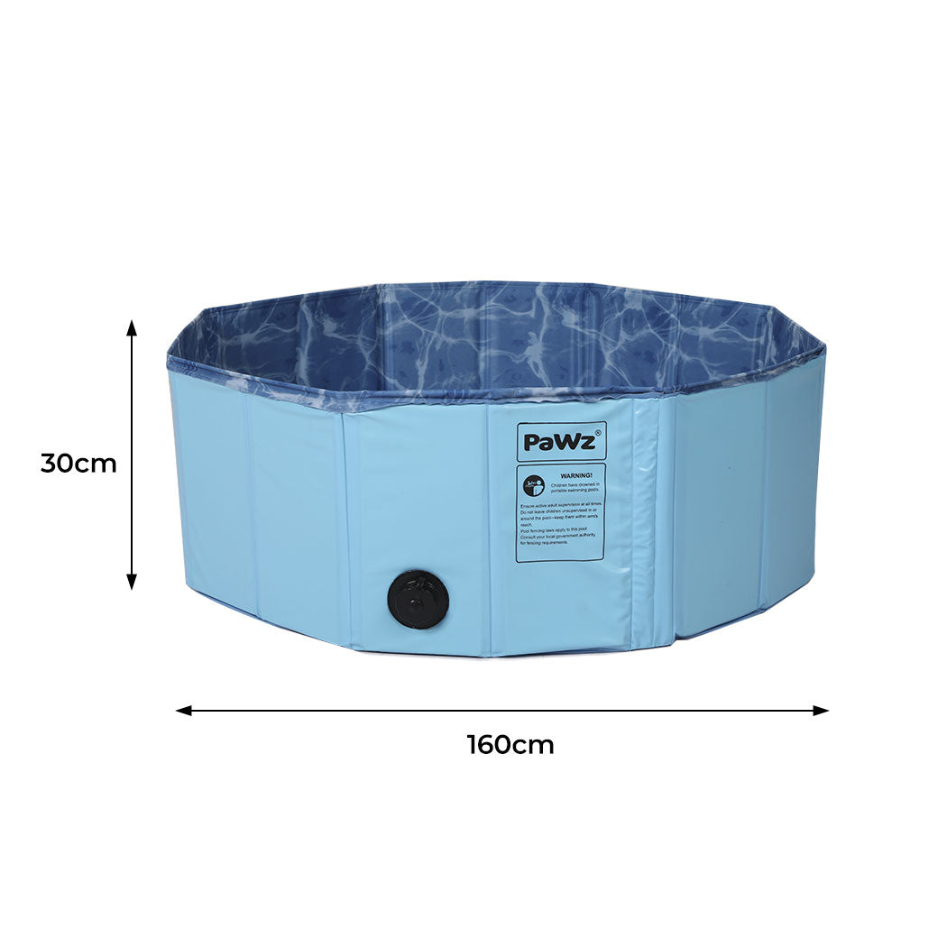 PaWz Folding Swimming Pool Dog Cat Washing XXL XX-Large-2006732970068676610