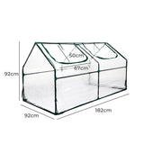Levede Greenhouse Flower Garden Shed - Front View