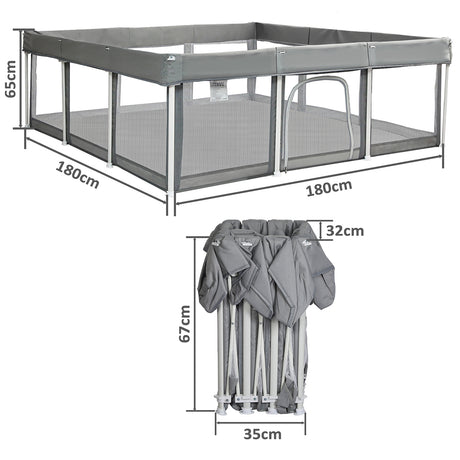 Bopeep Kids Playpen Foldable 180X180-2006732870076469250