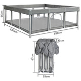 Bopeep Kids Playpen Foldable 180X180 - Front View