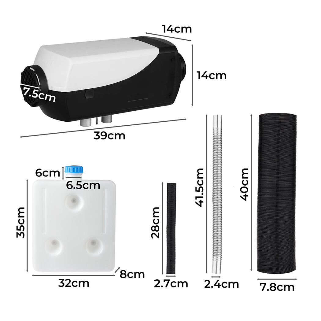 Diesel Heater Air 12V 5KW Caravan Thermostat-1954802962706599938