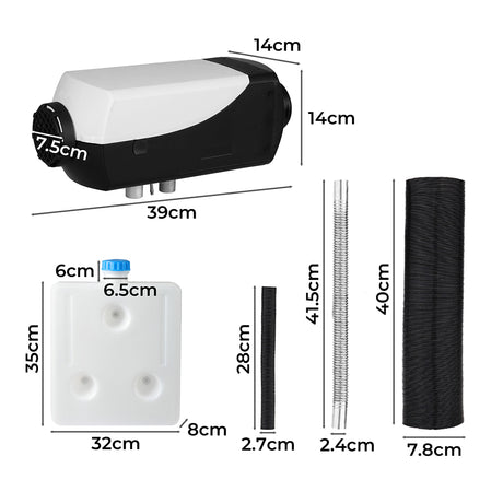 Diesel Heater Air 12V 5KW Caravan Thermostat-1954802962706599938