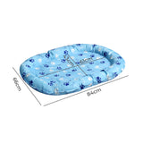 Pawz Pet Cooling Mat M Blue - Front View