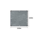 Manan Tarp Tarpaulin 200GSM Camping 3.05mx3.65m - Front View