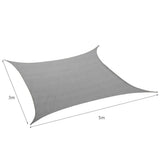 Mountview Sun Shade Sail Cloth Canopy Charcoal 180-2018816728204709890