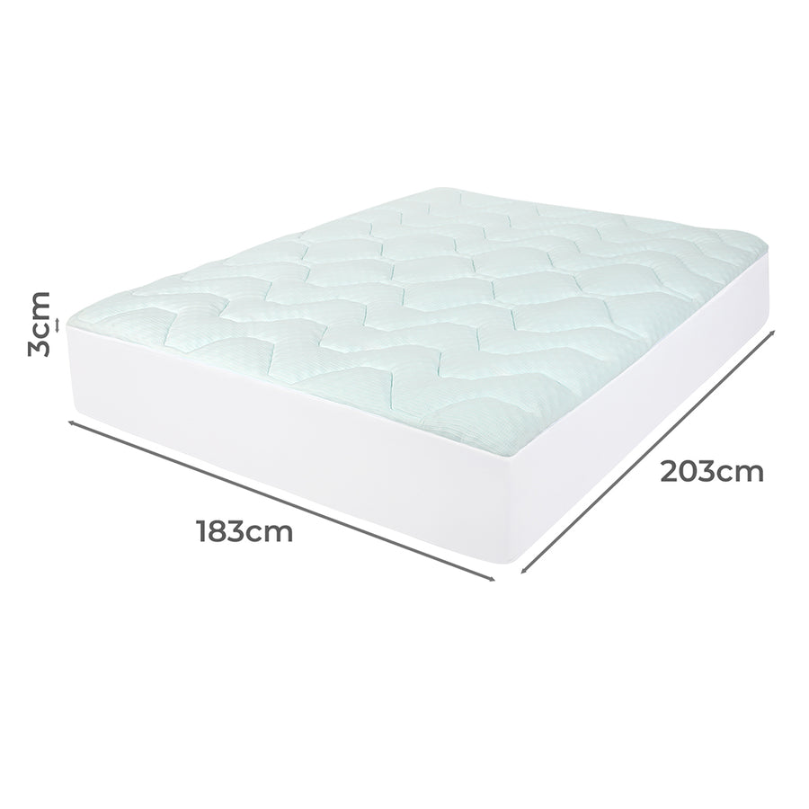 Dreamz Mattress Topper Pillowtop Cover Protector King-2006733413264003074