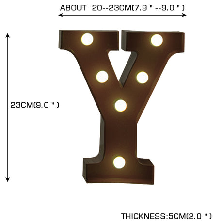 LED Metal Letter Lights Free Standing-2006733354157871106