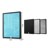 Spector Air Purifier HEPA Filters Replacement - Front View
