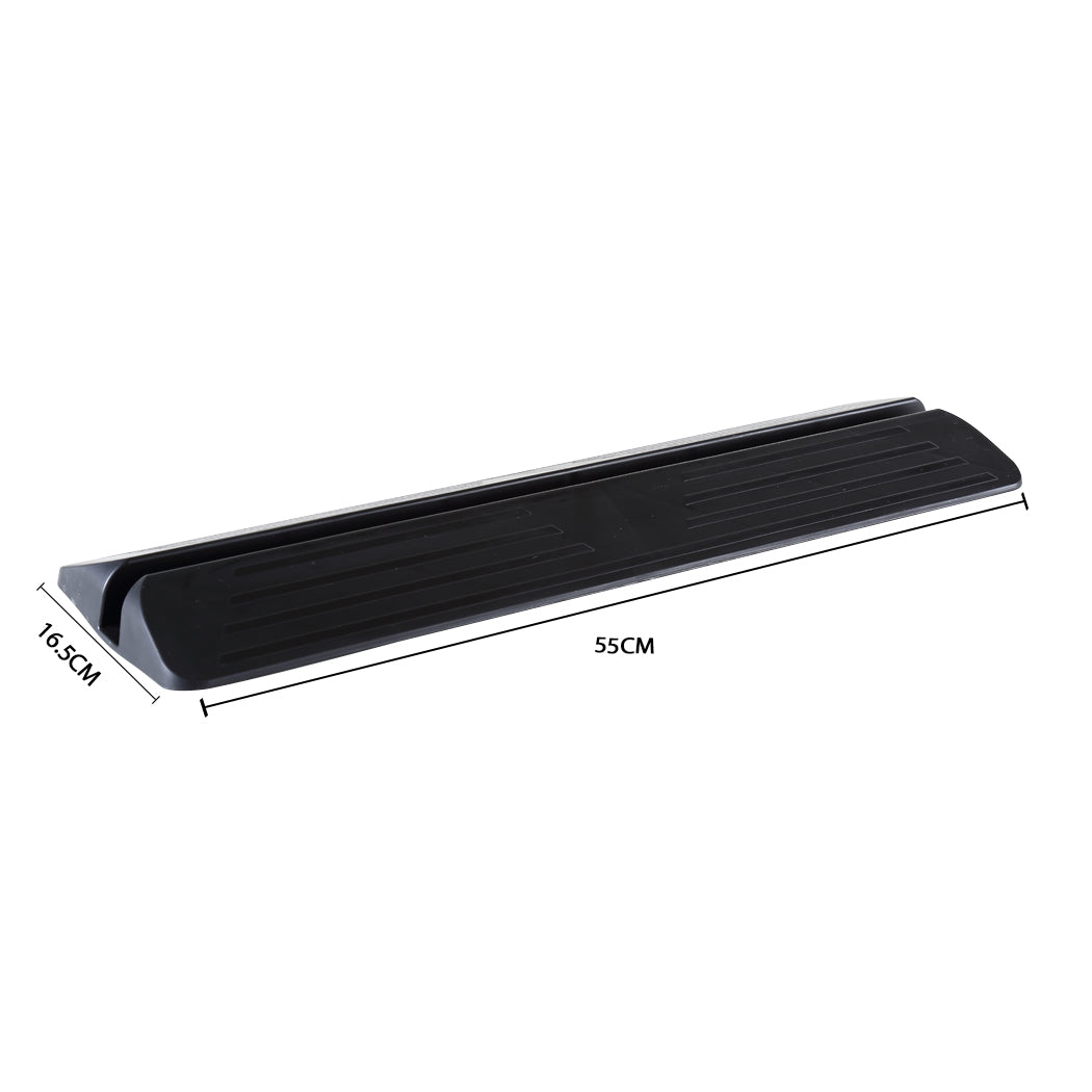 Levede Baby Safety Gate Adjustable Pet Black Ramp-2018816605705867266