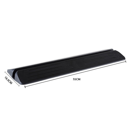 Levede Baby Safety Gate Adjustable Pet Black Ramp-2018816605705867266