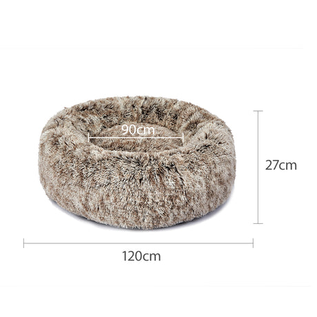 PaWz Pet Beds Dog Cat Soft Warm Kennel XXL Brown XX-Large-2018816825504174082