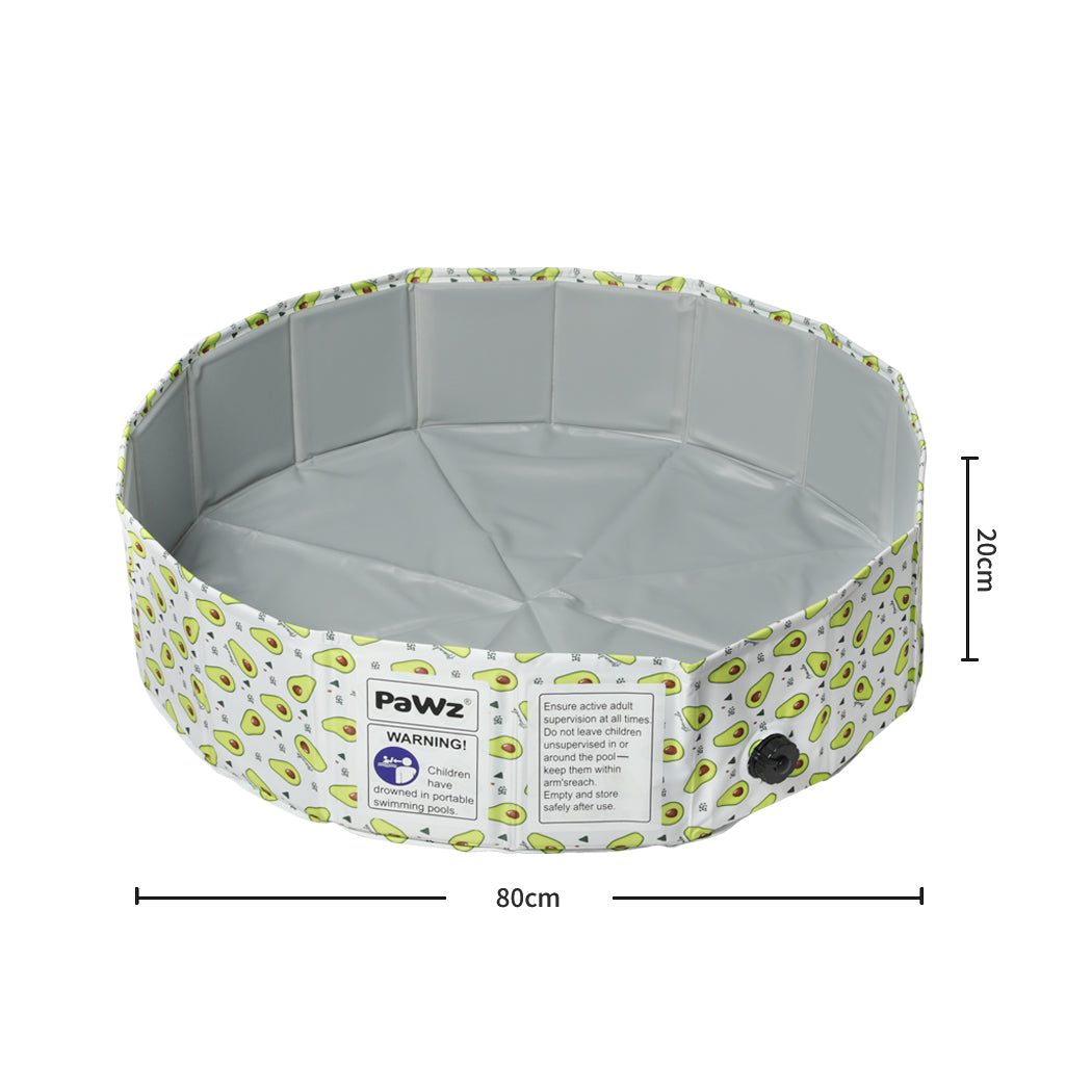 PaWz 80cm Pet Dog Swimming Pool Cat M Medium-2006732989471526914