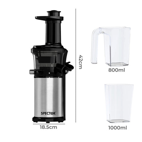 Spector Slow Juicer Cold Press Juice Extractor Quiet-2018816795632340994