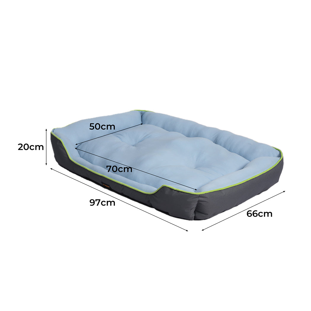 PaWz Pet Cooling Bed Sofa Mat Bolster Large-1954802533167927298