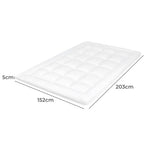 Dreamz Mattress Topper Pillowtop Cover Bed Protector Queen-2018816790355906562