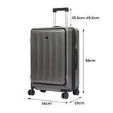Slimbridge 20"Luggage Trolley Travel Suitcase-2018816808307527682