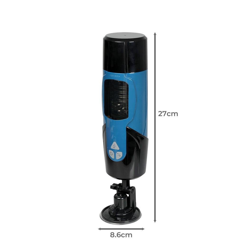Urway Masturbation Cup Vibrating Pocket Blue-1954802636276502530
