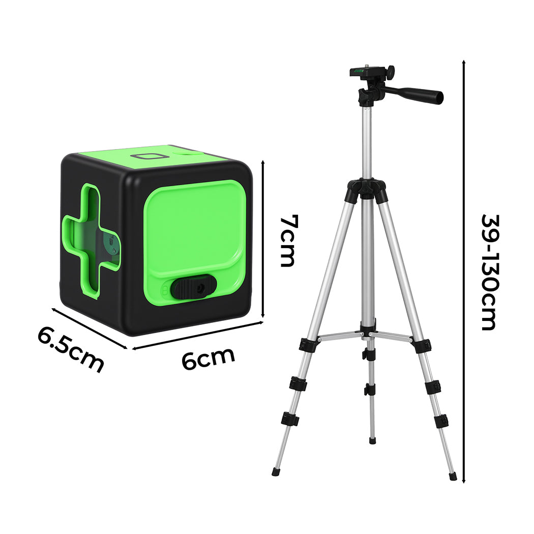 Traderight Green Laser Level with Tripod 25m IP54 Kit-2018816764833566722