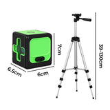 Traderight Green Laser Level with Tripod 25m IP54 Kit - Front View