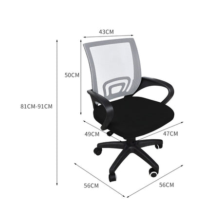 Levede Office Chair Gaming Computer Grey-2018816804675260418