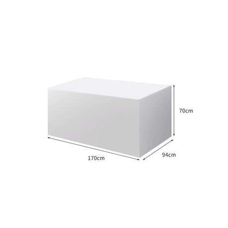 Marlow Outdoor Furniture Cover Waterproof Silver 10cm Extension-2006733109940326402