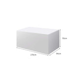 Marlow Outdoor Furniture Cover Waterproof Silver 10cm Extension - Front View