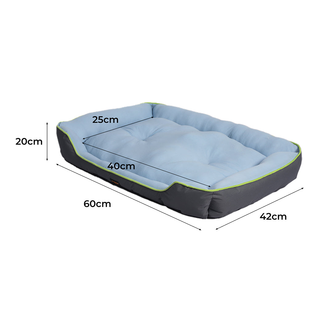 PaWz Pet Cooling Bed Sofa Mat Bolster Single-1954802533553803266