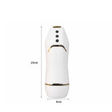 Urway Masturbator Vibrator Masturbation White - Front View
