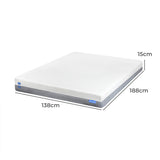 Dreamz Double Mattress Gel Memory Foam-2018816857410244610