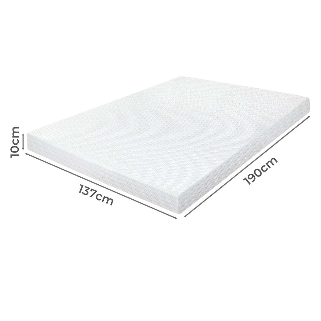 Dreamz Dual-Layer Memory Foam Mattress Topper 10cm-2017004948486754306