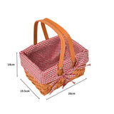 Picnic Basket Outdoor Baskets Deluxe-2006732947855642626