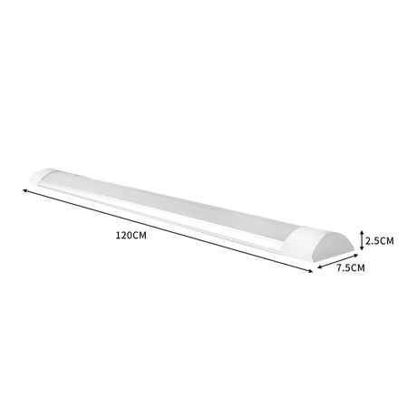 Emitto 10Pcs LED Slim Ceiling Batten 120 CM x10-1954802831496187906